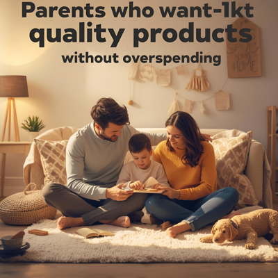 Parents who want quality products without overspending.